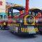 Indoor and outdoor park center kids and adult amusement park sightseeing tourist road electric trackless train rides for sale