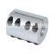 Stainless steel one-piece clamped rigid single opening coupling with keyway manufactured by powerful manufacturers