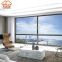 HMK-98 Thermal Break Aluminum Frame Glass Windows Sliding for House/Villa/Hotel Casement Window