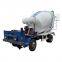 hot sell 4 wheel mobile concrete mixer truck concrete transit mixer