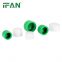 IFAN Manufacteture PPR End Cap Fitting Customized PPR Green Pipe Fittings