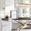 Modern Industrial Style Rivet Crystal Piece Chandelier Lighting Fixture for Living Room Kitchen Island Dining Room Foyer Lobby