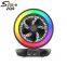 Portable Wireless Speaker with 8W Stereo Sound, Foldable Fan Design Portable Speaker for Party Beach Camping