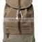 Vintage Men Canvas Knapsack Casual Rucksack travel backpack