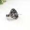 custom stainless stell ring fashion jewelry gothic rings for men