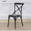 Hot Sale Stackable Wooden Cross Back Dinning Chair                        
                                                Quality Choice