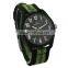 FT1337_GN 2016 new fashion custom cheap quartz nylon strap promotional watch