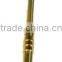 M12 IP68 brass gold plated connector terminal pin