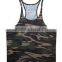 camoflauge pattern gym tank top