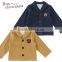 Japanese wholesale infant product cute boy winter coat baby jackets kids clothes infant wear children garment toddlers clothing