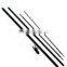 teardrop flag fiber glass pole set ground drill banner stand