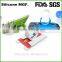 Desktop adhesive 3m sticker silicone mobile phone wallet stand holder