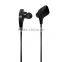 Stereo bluetooth earphones sports with flat cable and different color to choose