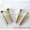 Zinc Plating Flat Head crossed self tapping screw