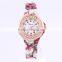 2016 New Fashion Women Dress Unique Plastic watches For Ladies Geneva Diamond Quartz Watches