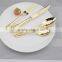 24K Gold plated flatware set 8023