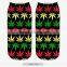 Fashion Metal Designs High Quality 3d Digital Full Print Colorful Ankle Socks Sports Unisex Custom Hot Sale Stretch Spandex