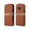 2015 Luxury Design Phone Pouch For HTC One M8 Flip Case Leather Cover