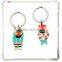 China supplier custom keychain maker with keyring