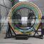 4 seats rotating human gyroscope,thrilling 3D space ring for sale in theme park rides