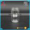 150ml clear food grade mason jar food packaging glass jar with metal cap