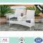 Rattan Chair Sets PE Rattan Alum Frame KD Rattan Lover Chair Set Wicker Chair Set