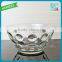 New Design Glass Bowl Circle Decoration New Glasses Bowl Welcomed Home Use Glass Bowl Cups