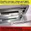 Restaurant commercial table top stainless steel chips worker display warmer