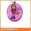 2015 New Arrival Custom PVC Rubber Keychain