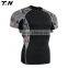 Sublimation compression shirt men custom