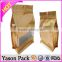 Yason clear pvc zipper bag zip seal bag plastic ziplock food bag