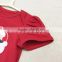 New design wholesale new year girls clothing two-piece set christmas baby clothes set TR-CA11D