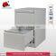 high quality anti-tilt construction 2 drawers vertical steel filing cabinet