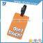 Elegant plastic hang bag string printing for bag accessory