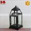 Outdoor Garden Decorative Black Metal Lantern