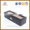 cosmetic leather cases customized design box printed folding style