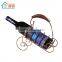 Wholesale Fashionable home Decoration metal wine holder