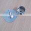 Chrome Finish Iron Adjustable Round Pipe Base/Pipe Fittings