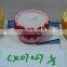 Egg shaped ceramic candle holder