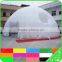 Inflatable tent in white with LED lighting
