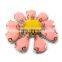 floral acrylic claw stone garment apparal accessroies jeweled chunky beads round embellished woman clothing
