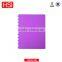 Middle size cover school notebook