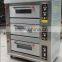 Commercial 3 deck 6 trays gas baking oven with steam with ceramic stone                        
                                                Quality Choice