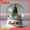 Christmas crafts crystal glass ball 2016 popular design wholesele water ball