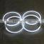 wholesale led headlight xenon lamp 4*120mm 12v white color ccfl angel eyes for bmw for audi cars halo rings kit