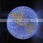 Decorative Acrylic Led 3d Motif Light Large Outdoor Christmas Balls Lights