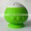 portable round mini car ohm apache bluetooth wireless speaker