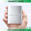 Square portable mobile power bank 10400MAH with cheap price and good quality