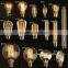 Standard A60 Spiral Small and Simple Vintage Light-bulb with Spiral Filament Edison Bulb