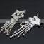 Beautiful Long Drop Rhinestone Women Fashion Earring Wholesale J0686F08